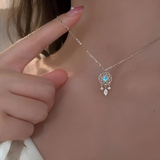 Collar de piedra lunar - Atrapasueños