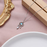 Collar de piedra lunar - Atrapasueños