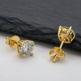 Pendientes Brillo Dorado