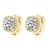 Pendientes de Elegancia Cuadrada