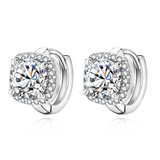 Pendientes de Elegancia Cuadrada