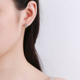 Pendientes de Elegancia Cuadrada