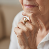 Retro-Goldring con Perla