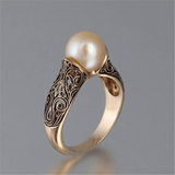 Retro-Goldring con Perla