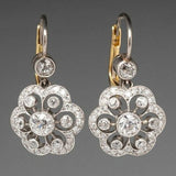 Pendientes Retro con Cristales