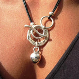 Collar de plata retro