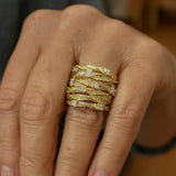 Anillo de Plata Retro
