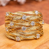 Anillo de Plata Retro