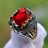 Anillo Clara de oro mixto