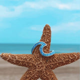 Anillo de Mar en Ópalo y Plata