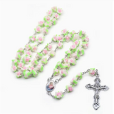 Collar de rosario con ruedas