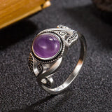 Anillo de Hermanas Amatista