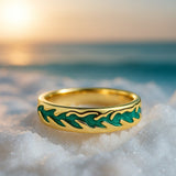 Signe | Anillo de Plata Olas del Mar