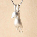 Collar divertido de plata 925