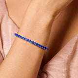 Pulsera de Tenis | Oro Blanco