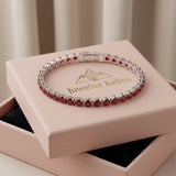 Pulsera de Tenis | Oro Blanco