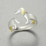 Anillo de plata ajustable
