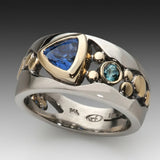Anillo Vintage Azul